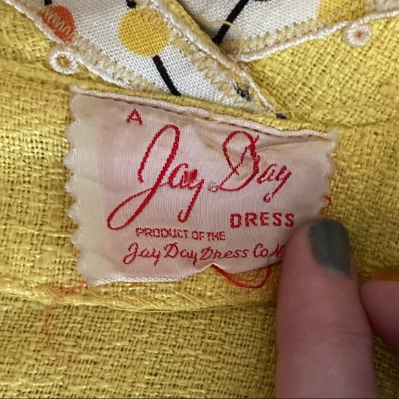 Jay Day vintage coordinate dress, jacket and belt - Picture 13 of 15